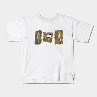 Beautiful Birds Kids T-Shirt